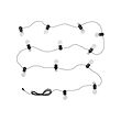 SVARTRÅ LED裝飾燈串/12個燈泡