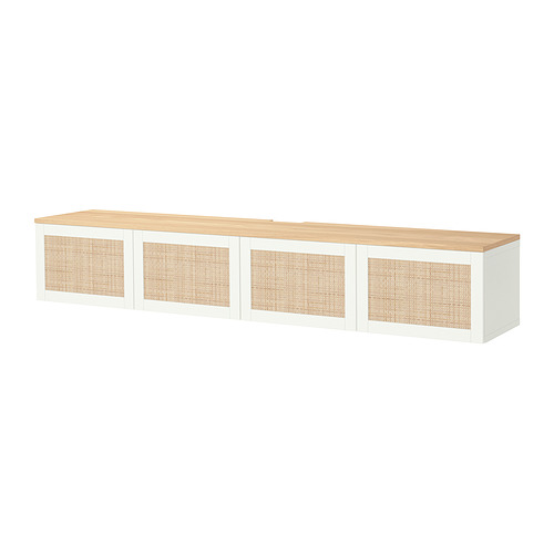BESTÅ TV bench with doors