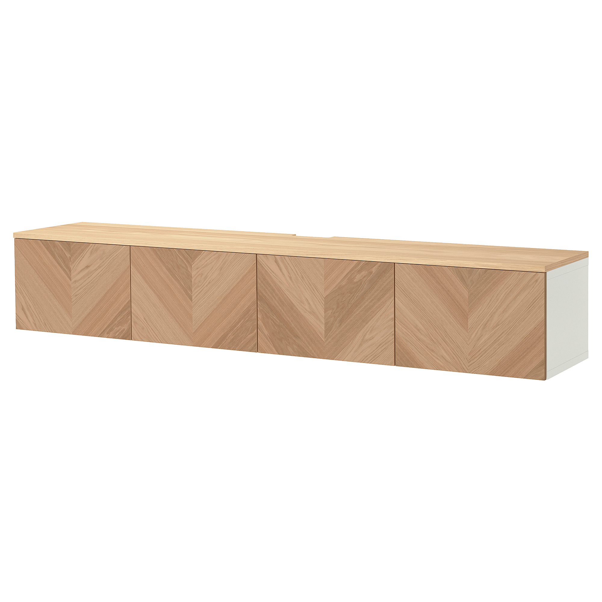 BESTÅ TV bench with doors
