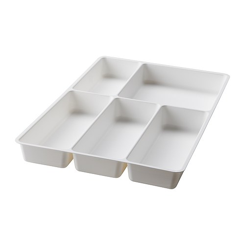 STÖDJA - cutlery tray, white, 31x50 cm | IKEA Taiwan Online - PE256931_S4