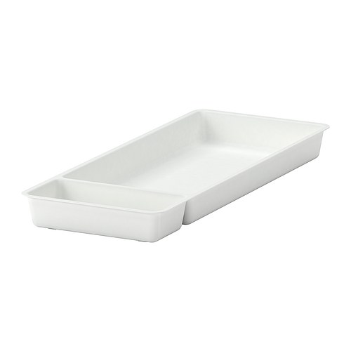 STÖDJA - utensil tray, white, 20x50 cm | IKEA Taiwan Online - PE256933_S4