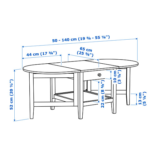 ARKELSTORP - 咖啡桌, 黑色 | IKEA 線上購物 - PE738385_S4