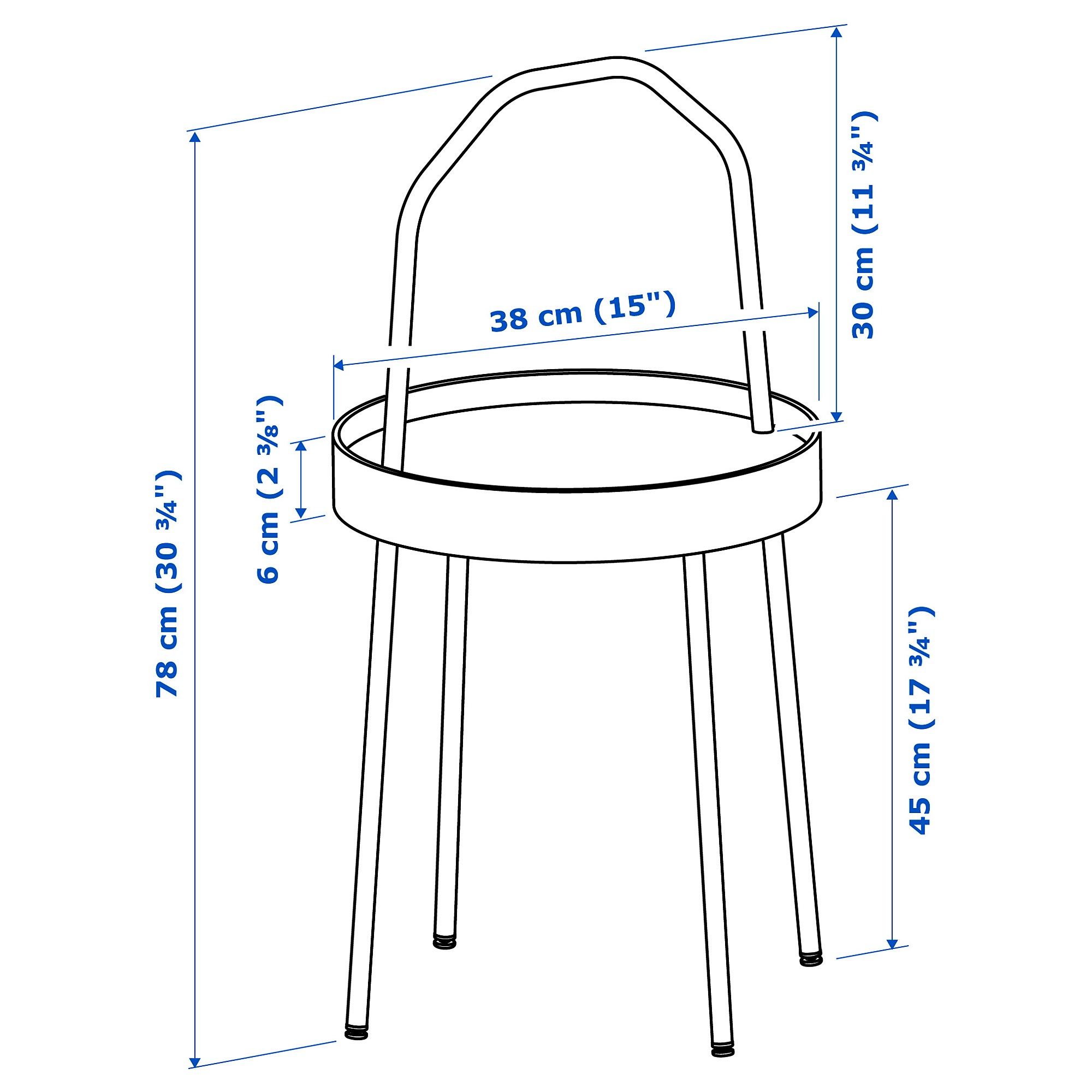 BURVIK side table