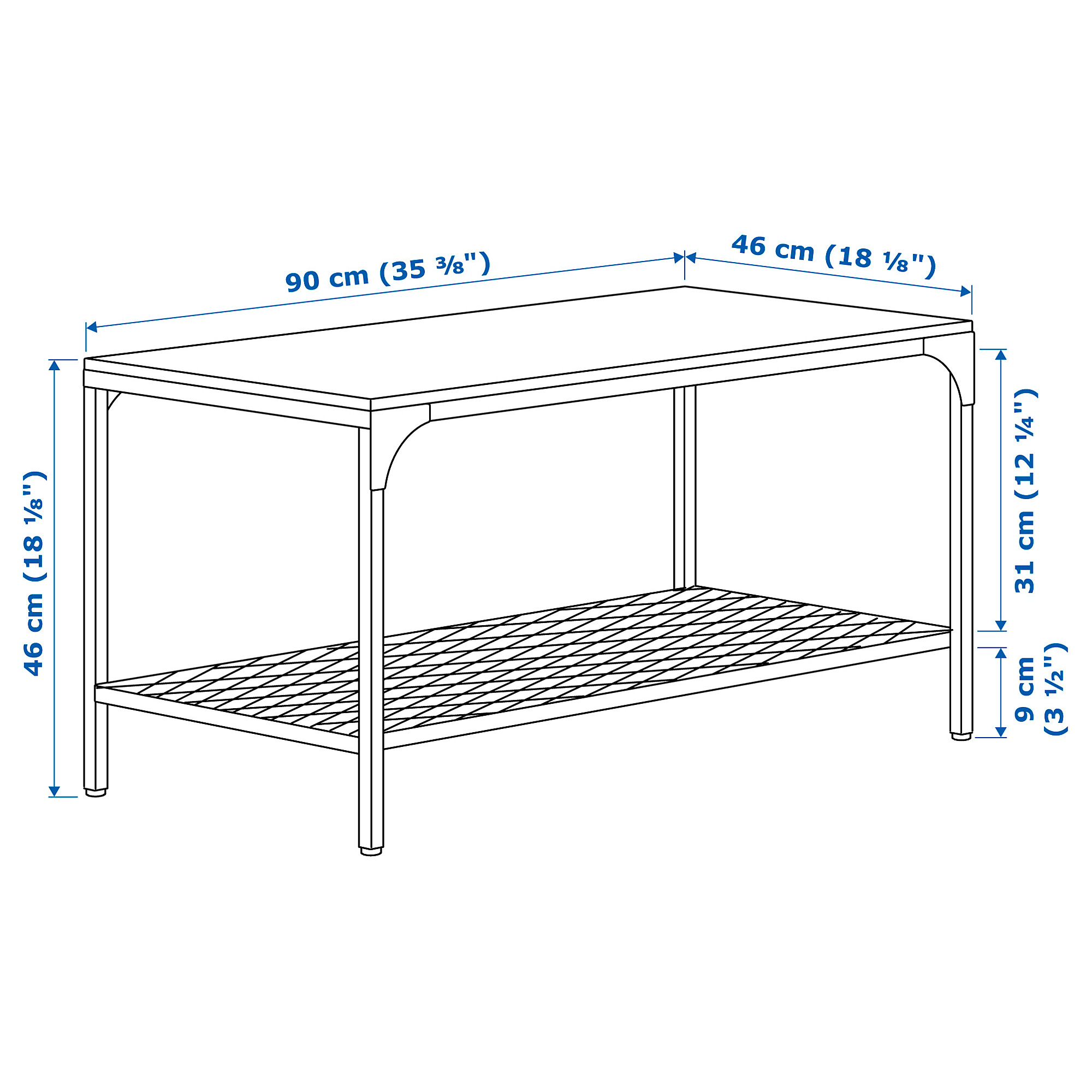 FJÄLLBO coffee table