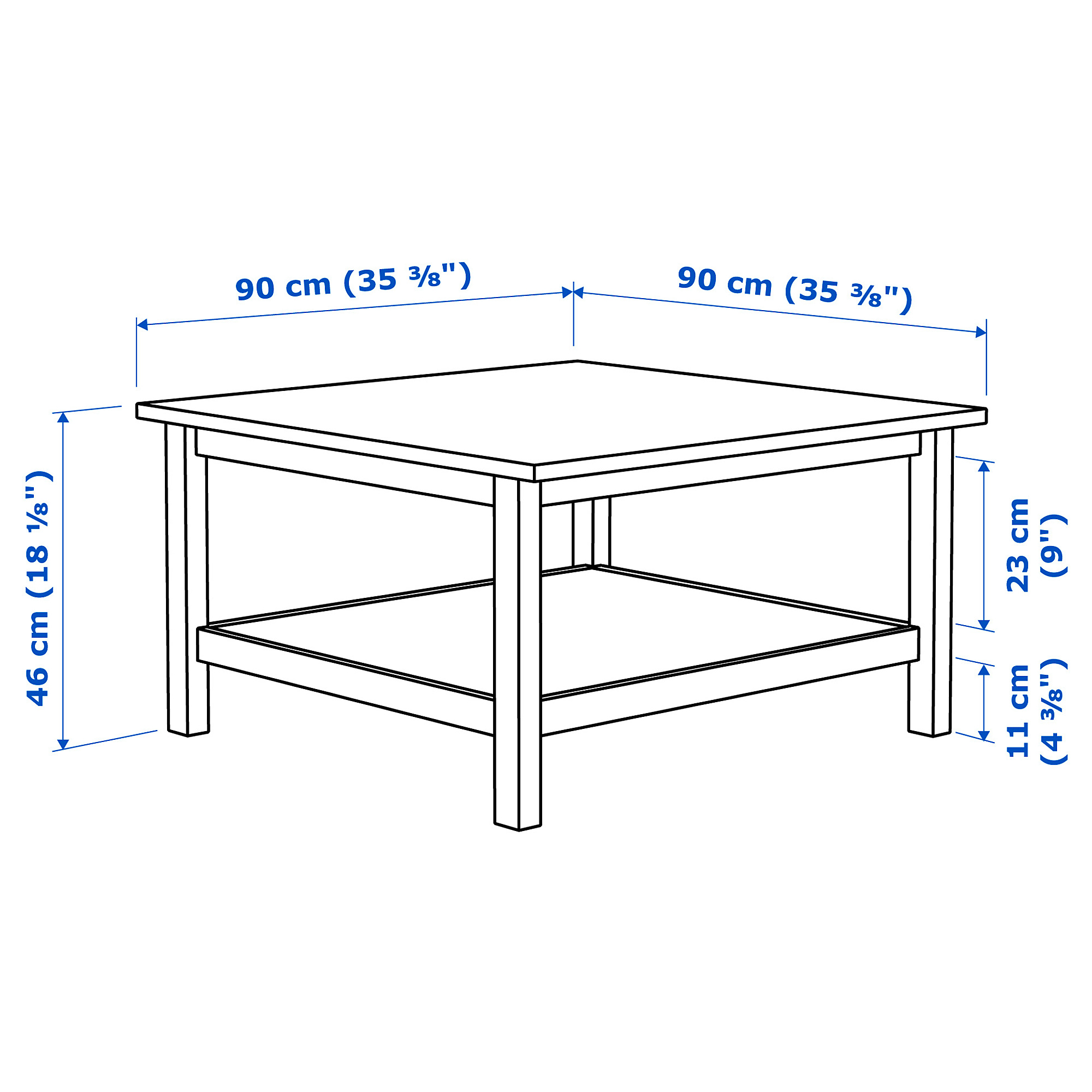 HEMNES coffee table