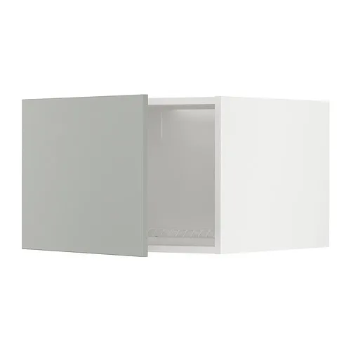 METOD - 冰箱用頂櫃, 白色/Havstorp 淺灰色, 60x60x40 公分 | IKEA 線上購物 - PE916103_S4