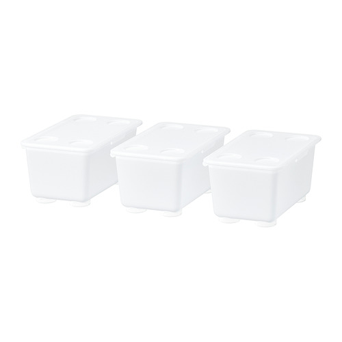 GLIS - box with lid, transparent, 17x10 cm | IKEA Taiwan Online - PE982514_S4
