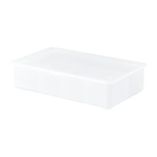 GLIS - 附蓋收納盒, 透明, 34x21 公分 | IKEA 線上購物 - PE982516_S4