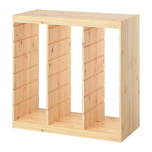 TROFAST - 收納櫃框, 染白松木/房間隔屏, 93x44x91 公分 | IKEA 線上購物 - PE982530_S4