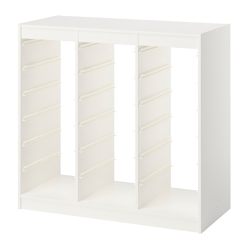 TROFAST - 收納櫃框, 白色/房間隔屏, 99x44x95 公分 | IKEA 線上購物 - PE982532_S4