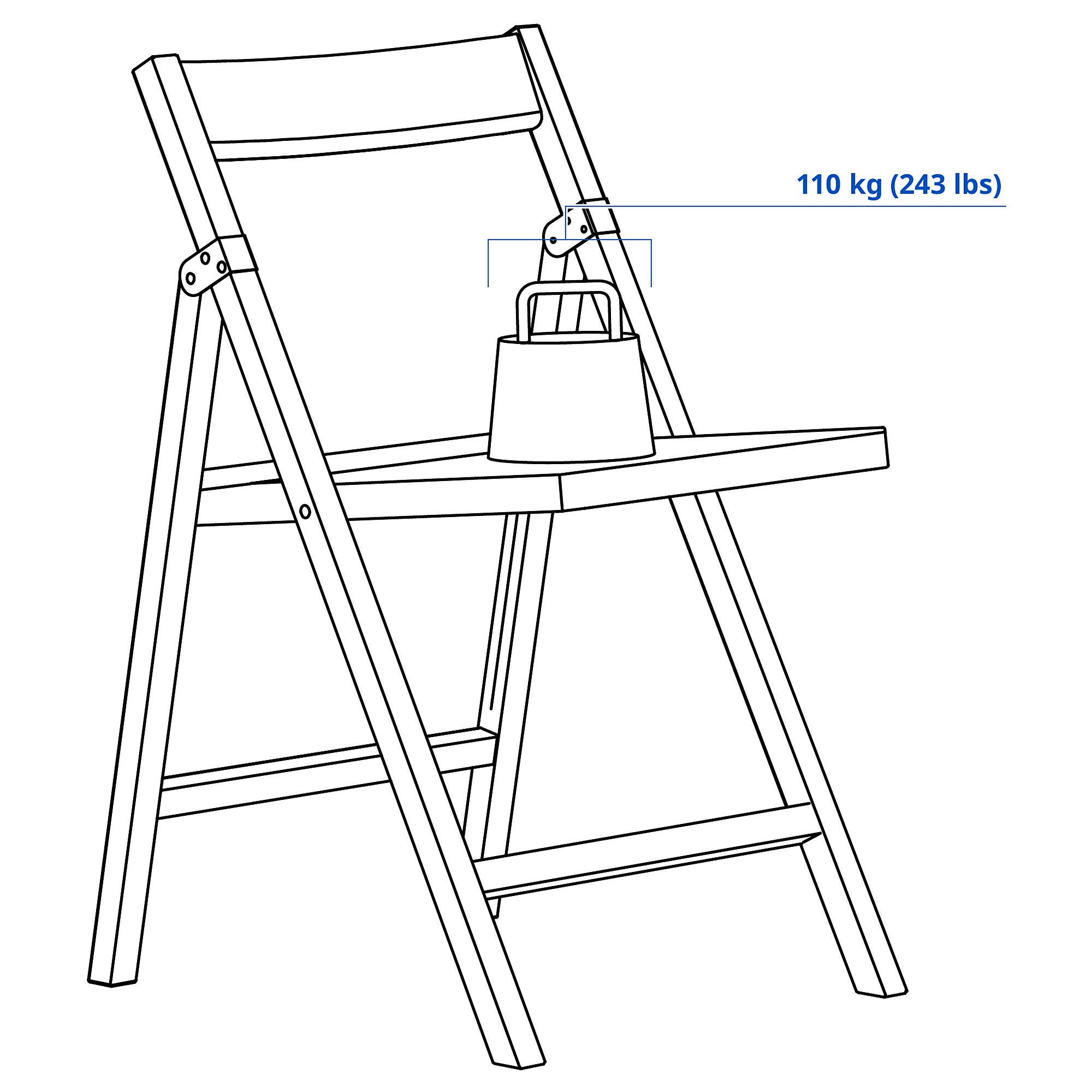 IKEA PS 2026 folding chair