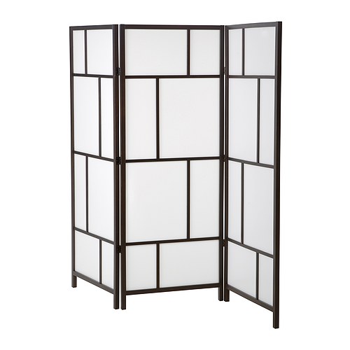 RISÖR - 隔間屏風, 白色/黑色, 216x185 公分 | IKEA 線上購物 - PE257072_S4
