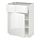 METOD/MAXIMERA - 底櫃附抽屜/門板, 白色/Ringhult 白色 | IKEA 線上購物 - PE521215_S1