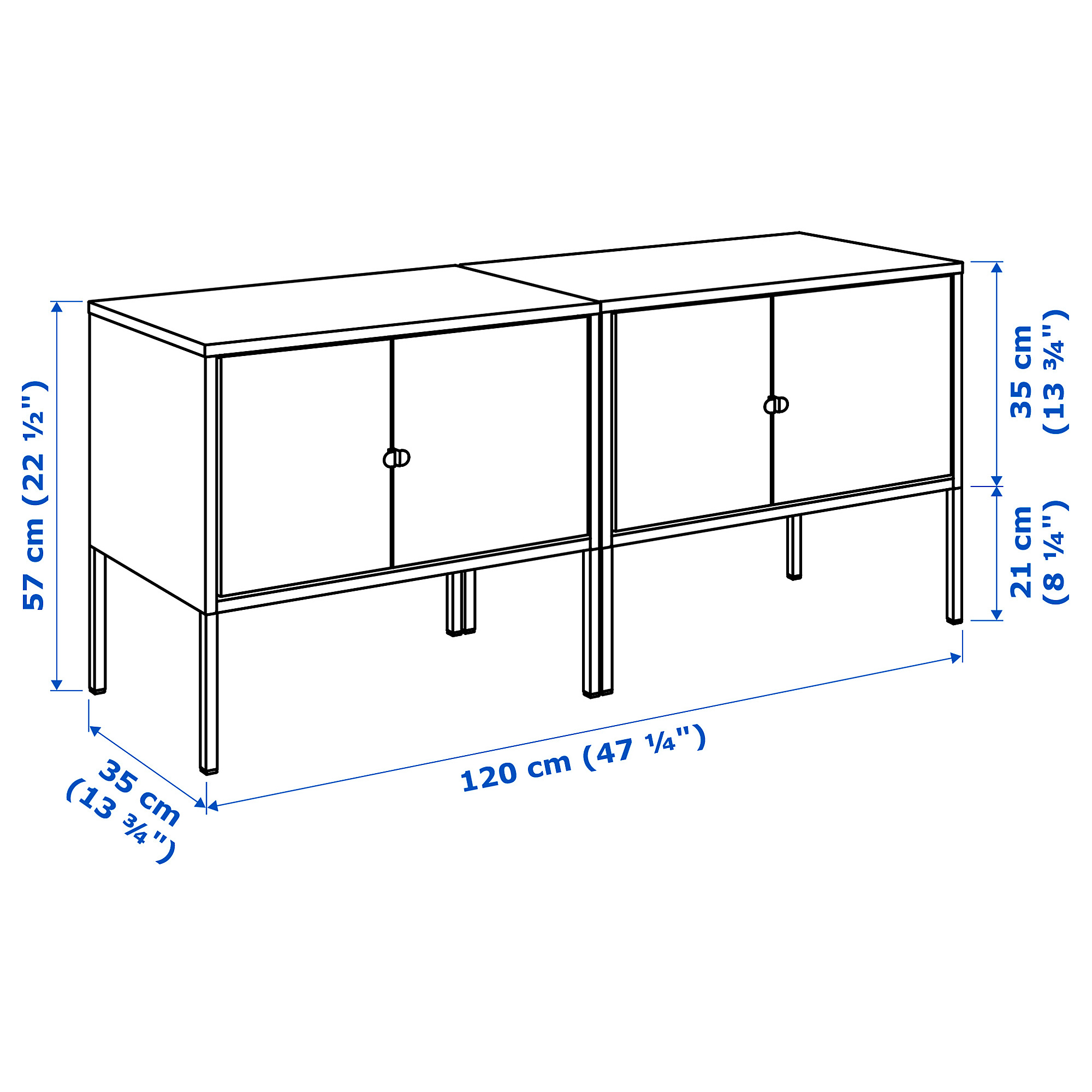 LIXHULT cabinet combination