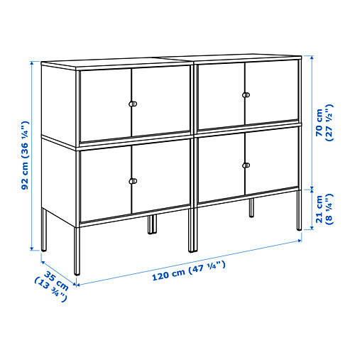 LIXHULT cabinet combination