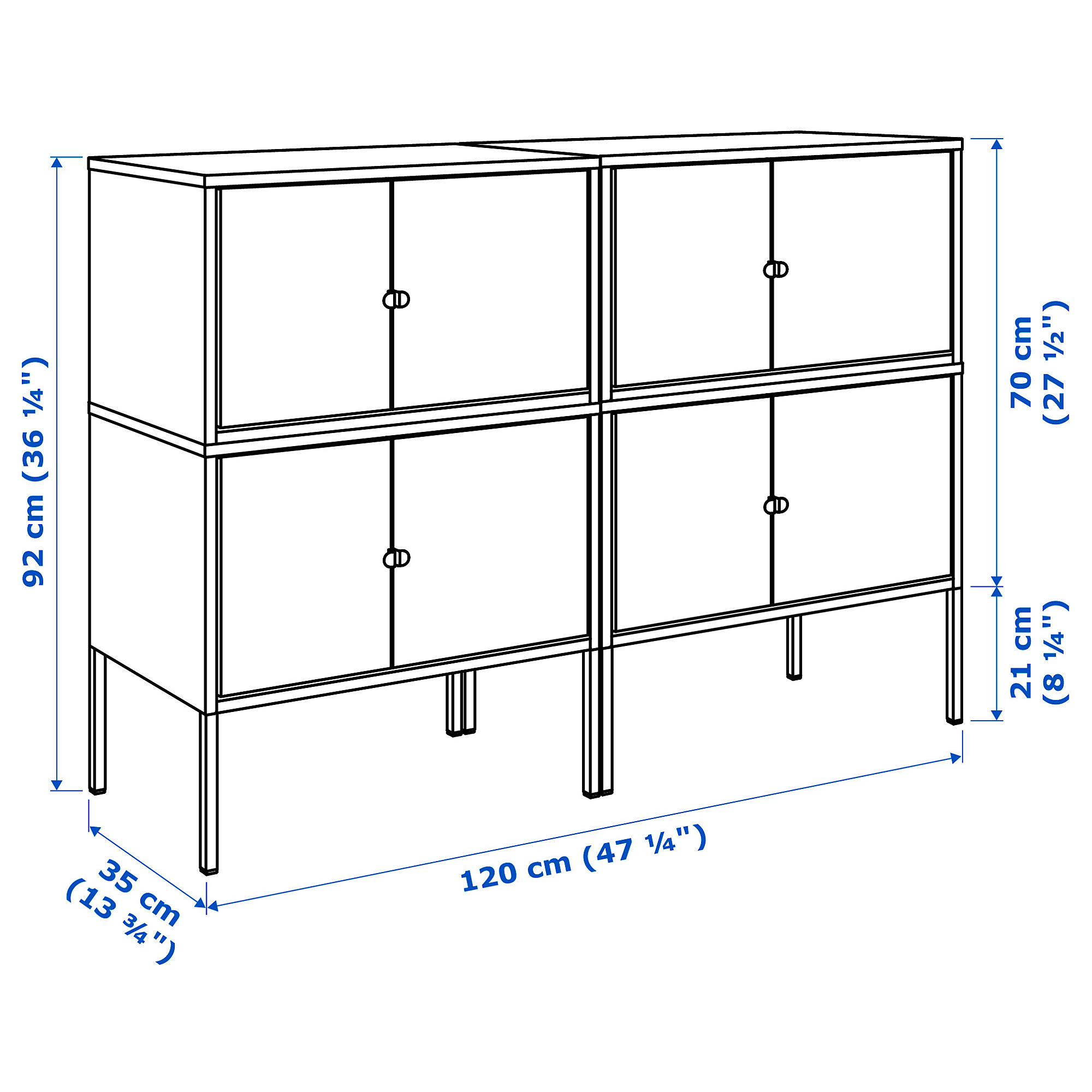 LIXHULT cabinet combination