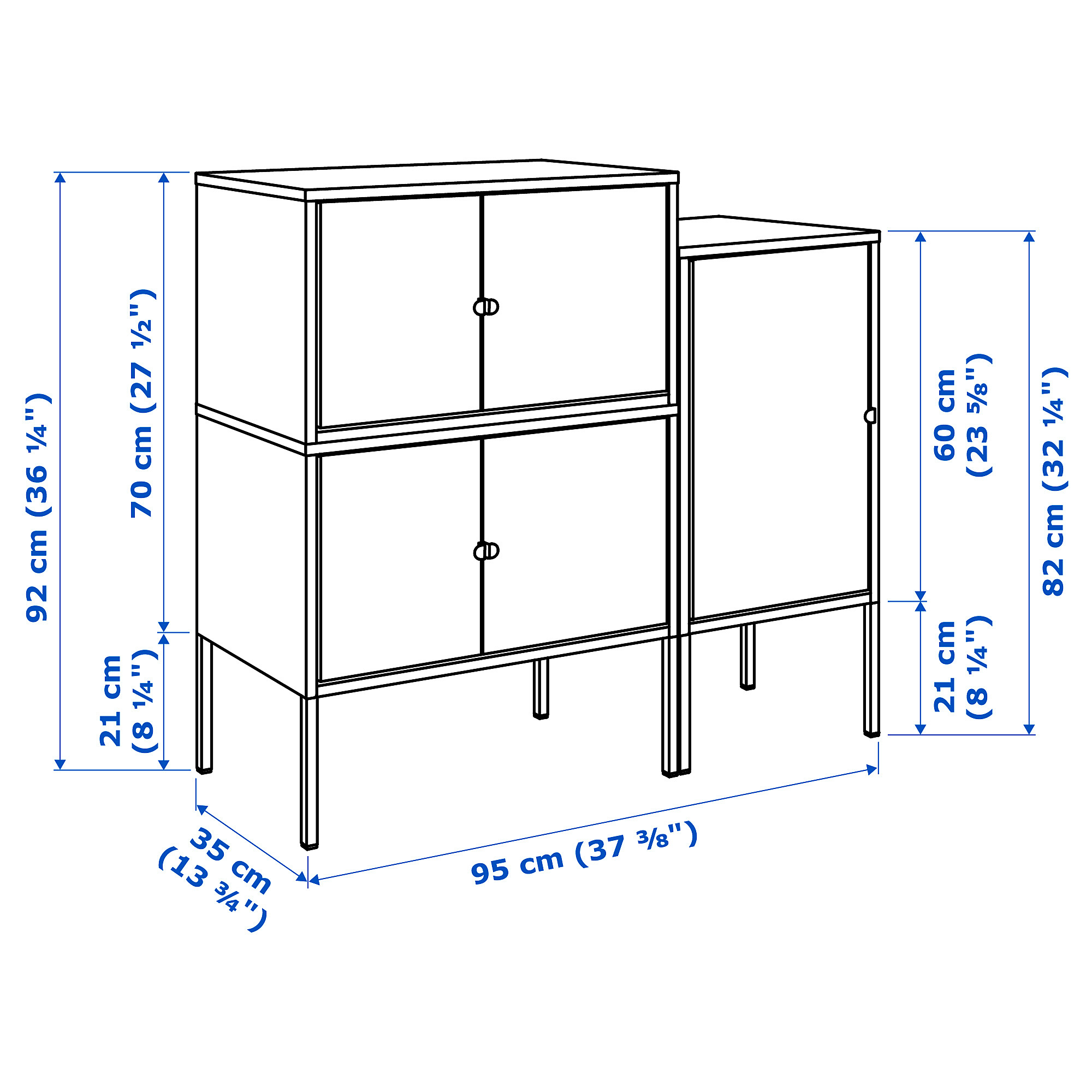 LIXHULT cabinet combination