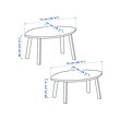 STOCKHOLM nest of tables, set of 2