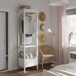 IDANÄS - 開放式衣櫃/衣櫥, 深棕色 上色 | IKEA 線上購物 - PE782671_S3