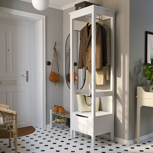 IDANÄS - 開放式衣櫃/衣櫥, 白色 | IKEA 線上購物 - PE791237_S4