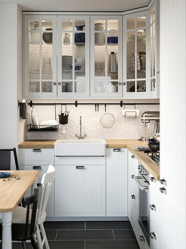 METOD - corner base cabinet with carousel, white/Stensund white | IKEA Taiwan Online - PH177068_S4