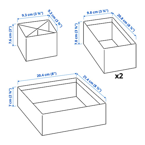 LYSMASK box, set of 4