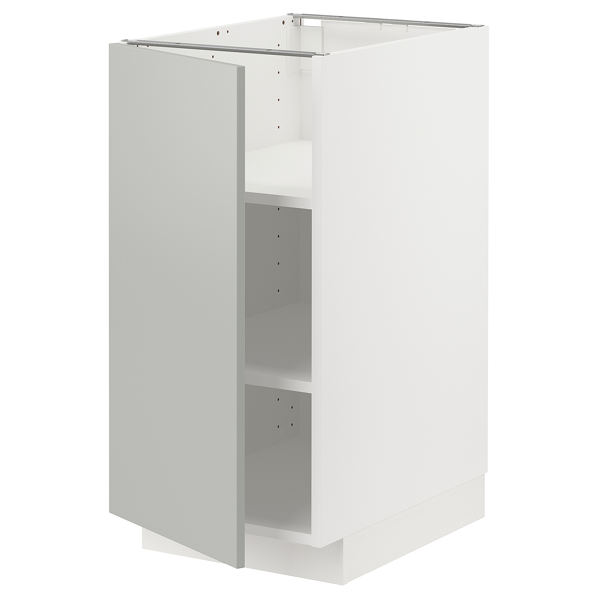 METOD base cabinet with shelves