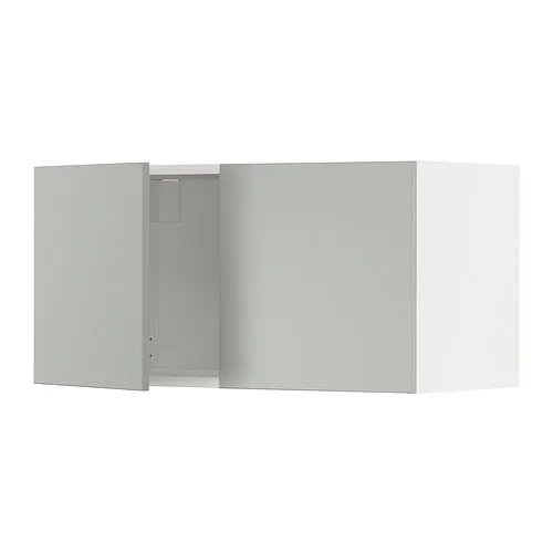 METOD - 雙門壁櫃, 白色/Havstorp 淺灰色, 80x37x40 公分 | IKEA 線上購物 - PE916151_S4