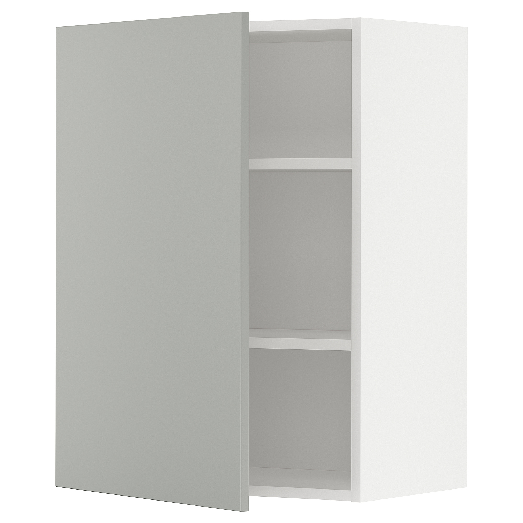 METOD wall cabinet with shelves