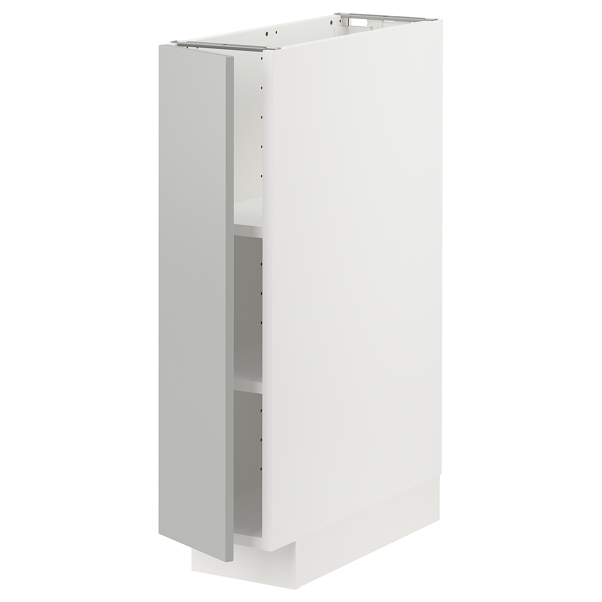 METOD base cabinet with shelves