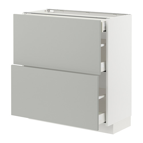 METOD/MAXIMERA base cab with 2 fronts/3 drawers