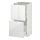 METOD - base cabinet with 2 drawers, white Maximera/Ringhult white | IKEA Taiwan Online - PE521372_S1