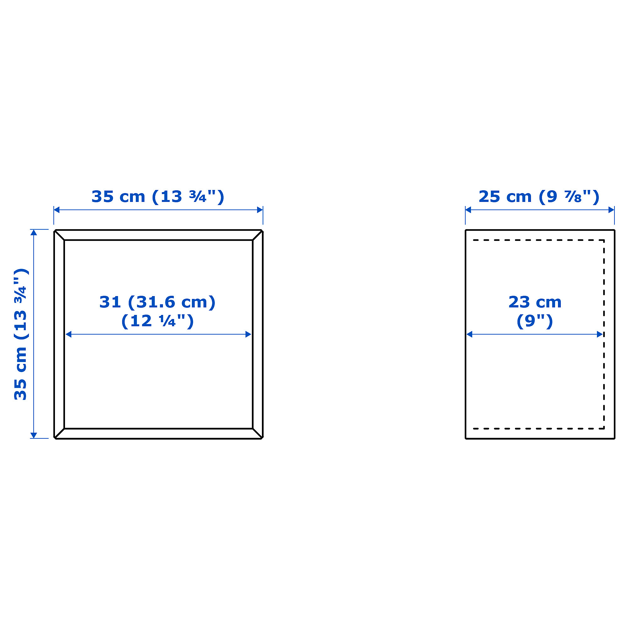 EKET wall-mounted storage combination