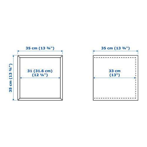 EKET wall-mounted storage combination