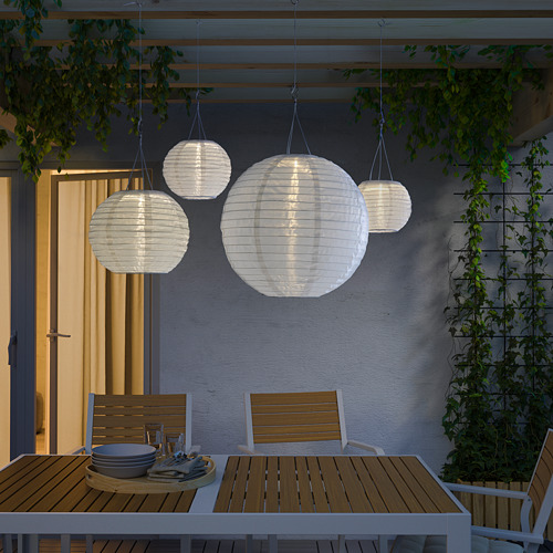 SOLVINDEN LED solar-powered pendant lamp