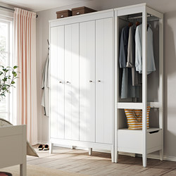 IDANÄS - 衣櫃/衣櫥組合, 深棕色 | IKEA 線上購物 - PE784013_S3