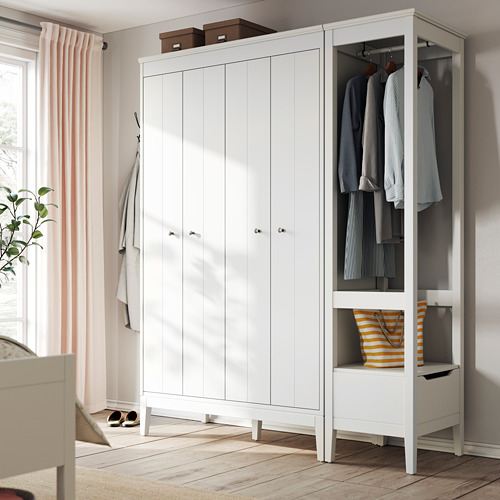 IDANÄS - 衣櫃/衣櫥組合, 白色 | IKEA 線上購物 - PE791216_S4