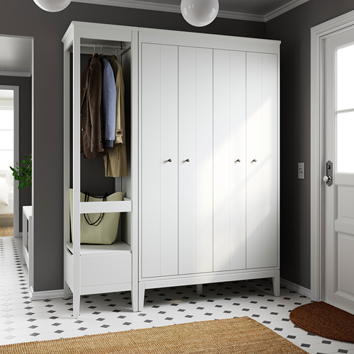 IDANÄS - 衣櫃/衣櫥組合, 白色 | IKEA 線上購物 - PE791217_S4