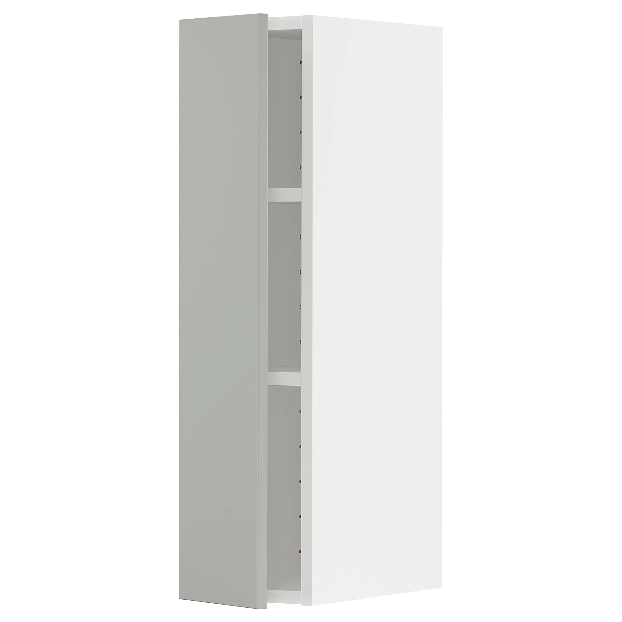 METOD wall cabinet with shelves