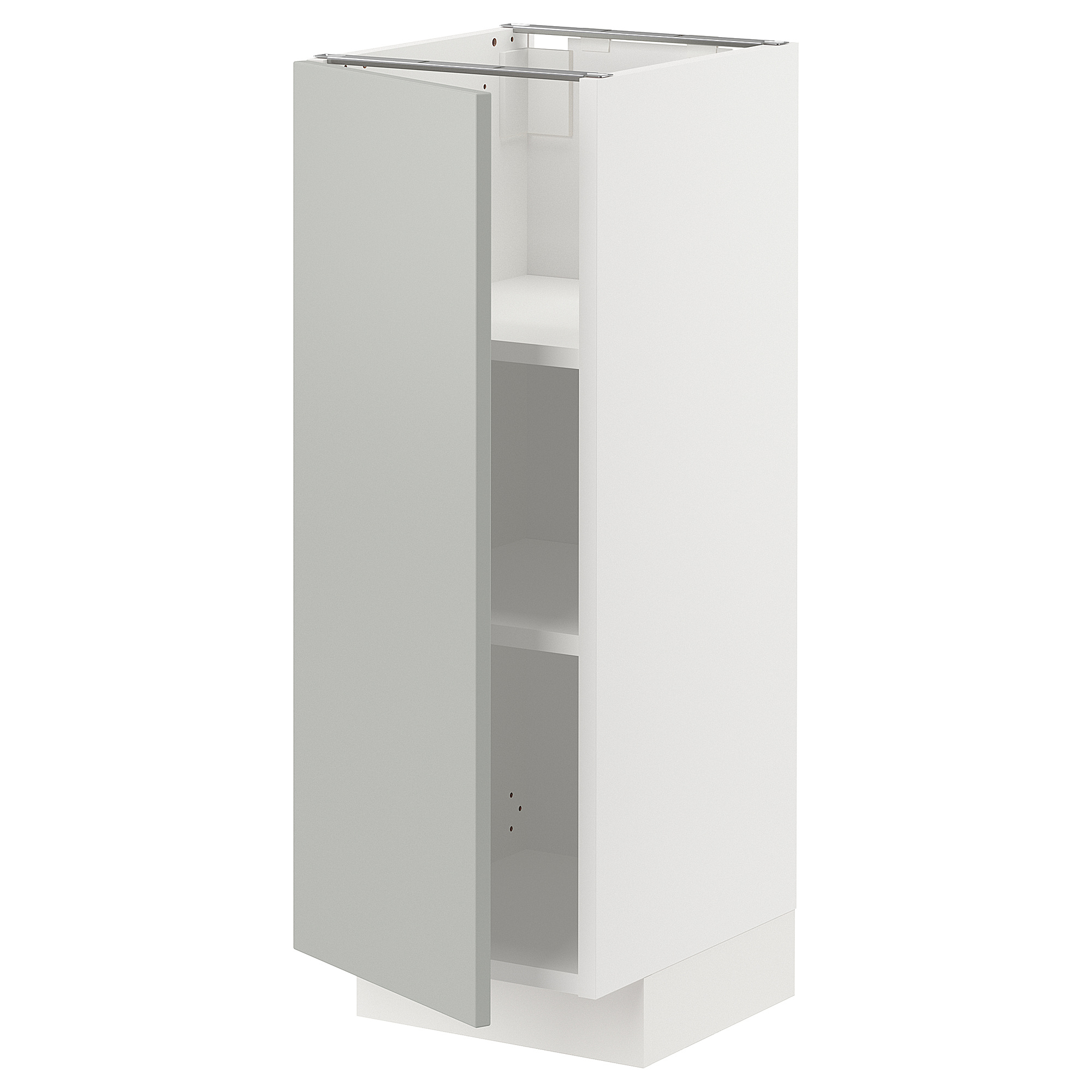METOD base cabinet with shelves