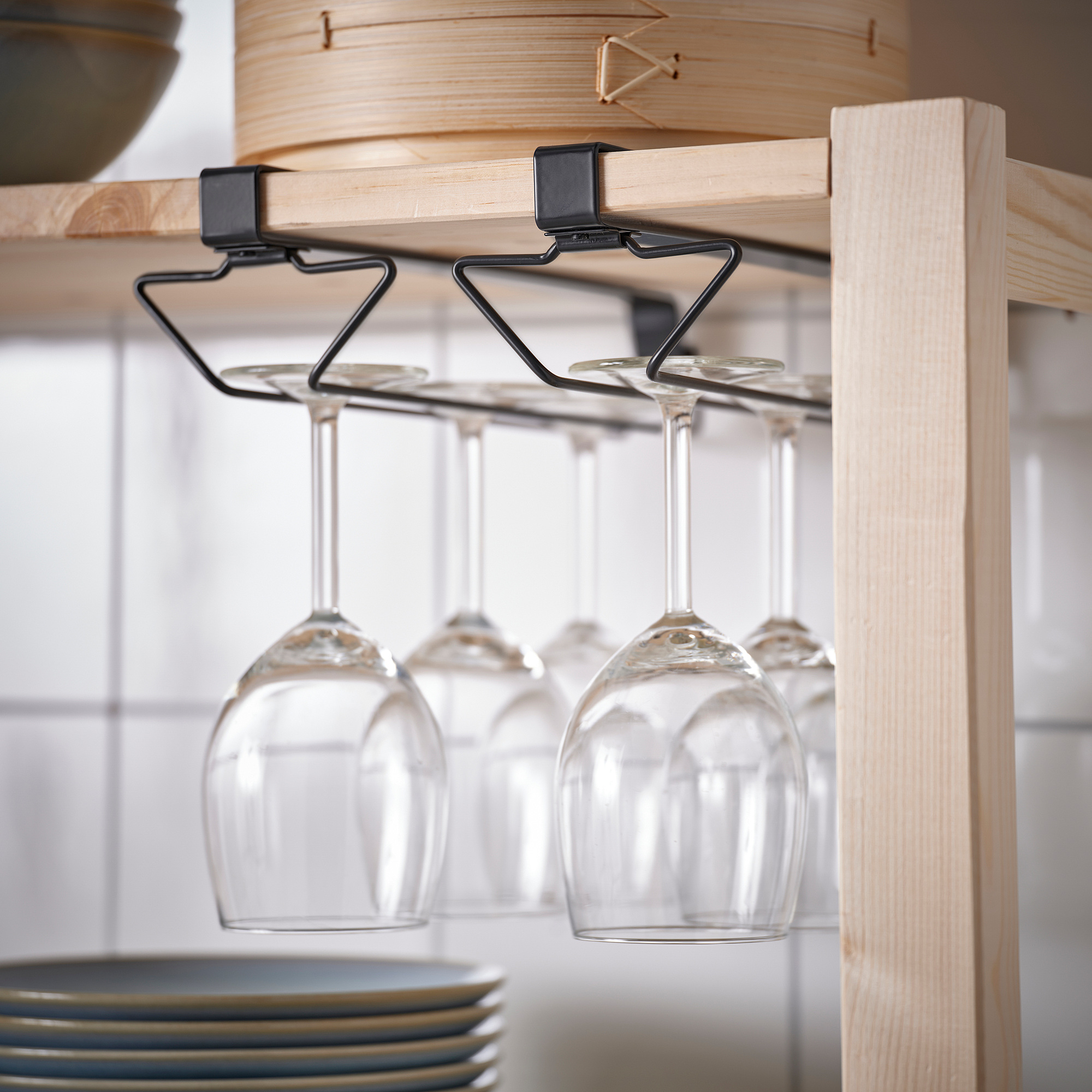 PÅLYCKE clip-on multi-purpose rack