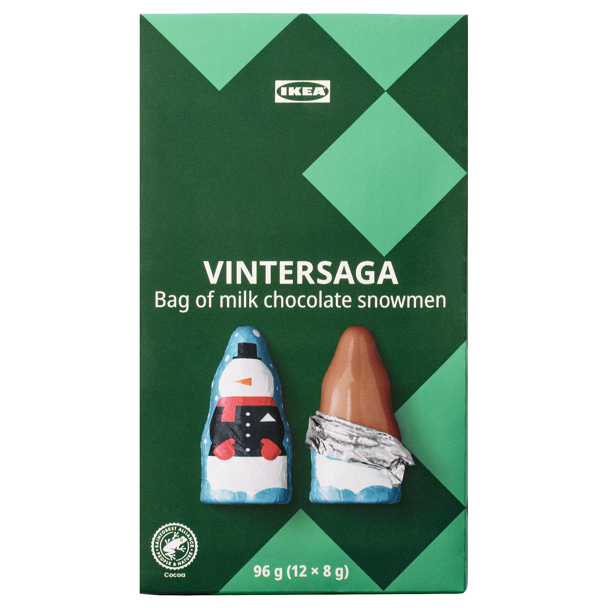 VINTERSAGA 雪人造型巧克力