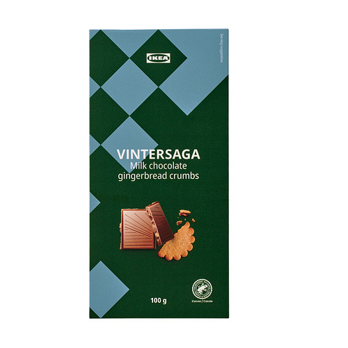 VINTERSAGA milk chocolate tablet