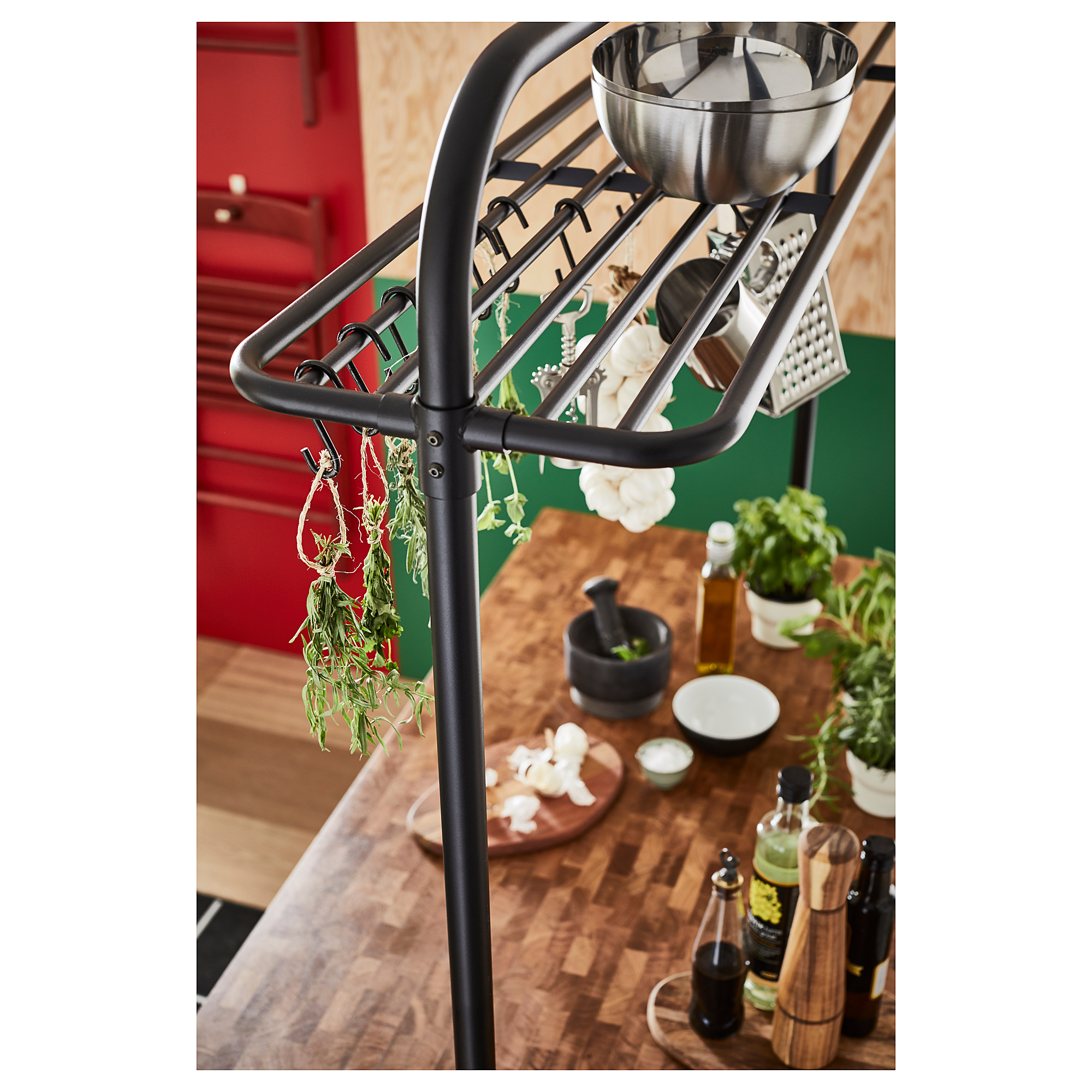 VADHOLMA rack for kitchen island