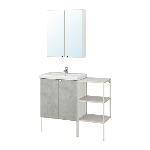 ENHET/TVÄLLEN - bathroom furniture, set of 14 | IKEA Taiwan Online - PE777464_S4
