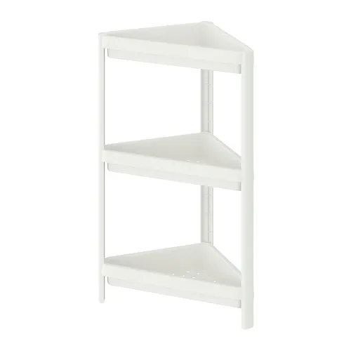 VESKEN - 轉角層架組, 白色, 33x33x71 公分 | IKEA 線上購物 - PE777543_S4