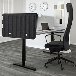 EILIF - screen for desk, grey | IKEA Taiwan Online - PE790488_S3