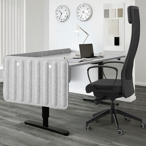 EILIF - screen for desk, grey | IKEA Taiwan Online - PE791335_S4