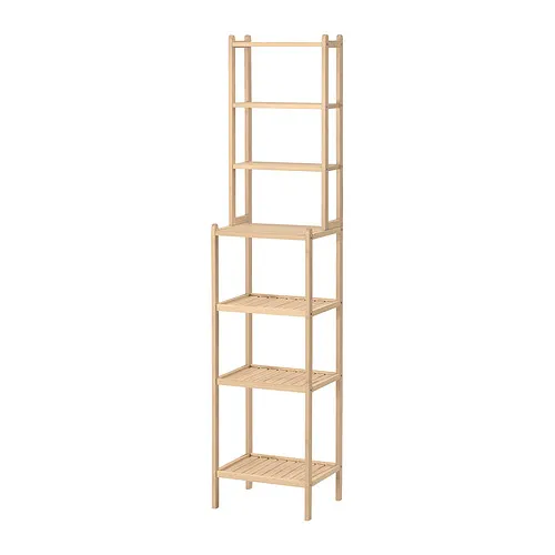 STEGESUND - 層架組，淺色竹，36x28x162 公分 | IKEA 線上購物 - E1015817_S4