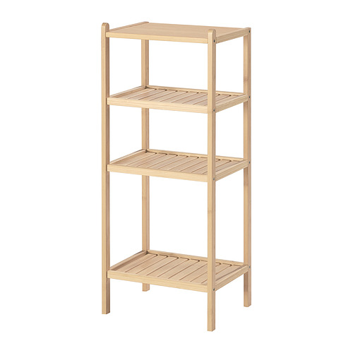 STEGESUND - shelf unit, light bamboo, 36x28x87 cm | IKEA Taiwan Online - E1015828_S4